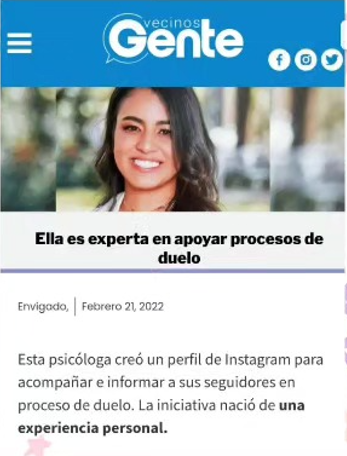 Artículo de prensa sobre Entre Sentires